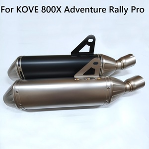 Silencieux d'échappement de moto à enfiler T148 avec DB Killer pour KOVE 800X <span class=keywords><strong>800</strong></span> <span class=keywords><strong>X</strong></span> Adventure Rally Pro - Product Image 1