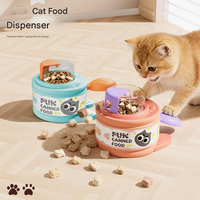 Jouet interactif intelligent pour chat et distributeur de nourriture à alimentation lente – Bol distributeur de friandises pour animaux de compagnie