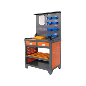 Offre Spéciale d'établi CNC robuste de haute qualité Table de travail industrielle armoires à outils OEM/ODM ROUGE personnalisables - Product Image 5