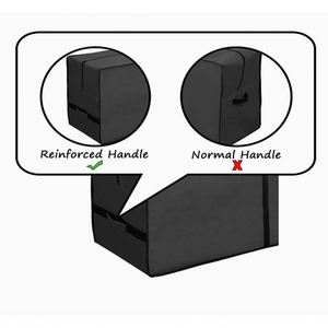 Hight Quality Black Oxford Fabric Heavy Duty <b>Christmas</b> <b>Tree</b> <b>Storage</b> Bags With Zipper - Product Image 4