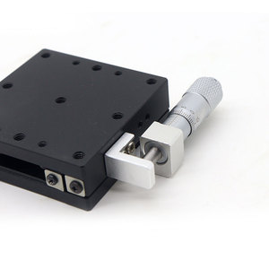 LGX40-<span class=keywords><strong>L</strong></span> 40x40MM/1.6x1.6 \ "axe X micromètre pour gaucher Table coulissante manuelle Guides linéaires <span class=keywords><strong>de</strong></span> précision - Product Image 5