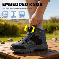 OEM ODM Özel Renkli Çocuklar İçin Unisex Hızlı Bağcıklı Spor ve Oyun Trekking Botları