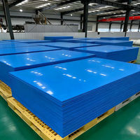 Feuille de plastique HDPE imperméable et résistante aux produits chimiques 1220x2440mm, plaque PE à surface non absorbante 2mm-25mm, service de découpe sur mesure