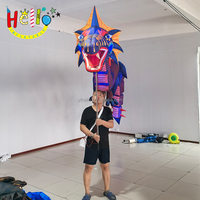 Événement de défilé personnalisé mascotte gonflable marionnettes dragon volant