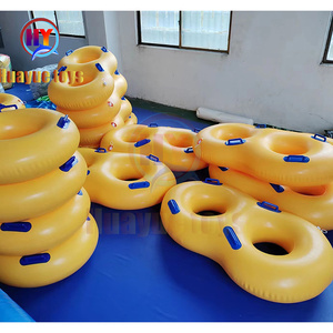 Tamaño personalizado Durable Donut barco inflable agua remolcable tubo agua diversión instalaciones para Jet <span class=keywords><strong>Ski</strong></span> y natación a la venta - Product Image 5