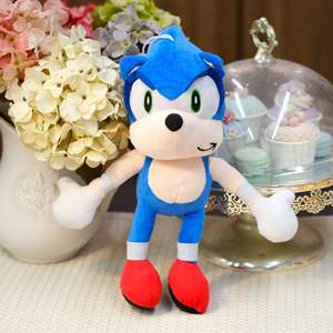 Peluches de <span class=keywords><strong>Sonic</strong></span> de 20 cm (8 pulgadas) al por mayor, muñecos de peluche de personajes de dibujos animados de erizo para máquina de garras - Product Image 5