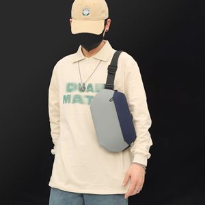 Men's Casual Chest/Waist <b>Bag</b> Large Capacity String Closure Outdoor Sports Riding sport Crossbody <b>Bag</b> - Product Image 6