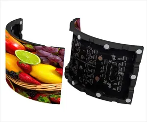 p2.5 240*120mm led flexible screen outdoor led display screen p3 soft module led billboards thin flexible video screen