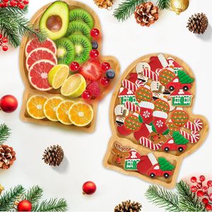Bamboo and wooden <b>trays</b> for Christmas and Halloween, wooden <b>dinner</b> plates for children, cartoon <b>trays</b> for restaurants, and - Product Image 3