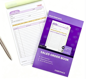 Carnet de reçus numéroté de manière consécutive, blanc et jaune - Product Image 1