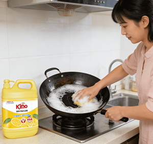 1리터 주방용 세제 레몬향 - Product Image 3