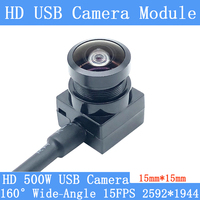 Module de caméra USB grand angle 1080P 30fps Full HD MJPEG 5MP 15fps Haute vitesse Mini CCTV OTG UVC Webcam Caméra de surveillance