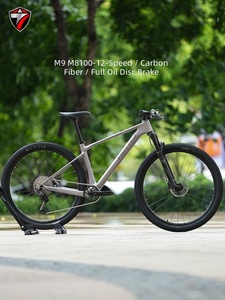 Bicicleta de Montaña TWITTER M9 de Carbono, <span class=keywords><strong>SHIMANO</strong></span> <span class=keywords><strong>XT</strong></span> M8100, 12 Velocidades, Eje Pasante, Cableado Interno, Horquilla de Aire de Magnesio y Aluminio - Product Image 1