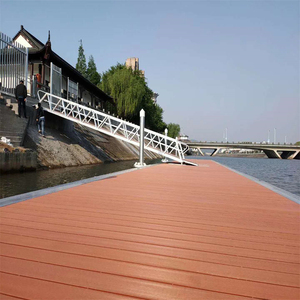 Pont ponton en aluminium préfabriqué pour les traversées de rivières Produit de fournitures marines - Product Image 4
