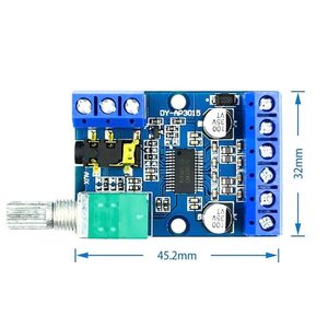 DY-AP3015 DIY güç amplifikasyon modülü 30Wx2 yüksek güç Stereo dijital amplifikatör kurulu 12V/24V güç hareket pozisyon sensörleri - Product Image 6