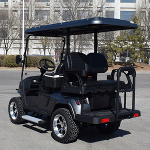 Voitures de golf à quatre roues à énergie nouvelle, directement de l'usine, mini-véhicules de tourisme 48V/72V, autonomie 30-50Km 60-80Km, 3-4 places, performance puissante - Product Image 1