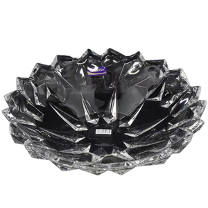 Assiette en verre décorée irrégulière de style moderne, écologique, de haute qualité, pour dîner et réception, de la marque Red Cherry Factory, en promotion - Product Image 2