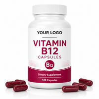 Capsules de Vitamine B12 OEM 1000mcg – Complément Alimentaire Cérébral, Cheveux, Peau et Énergie