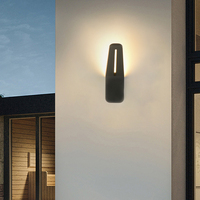 Nouveau Design 100-240 Volt Cour Terrasse Balcon Éclairage Extérieur Étanche Jardin Led Applique Murale Lampe