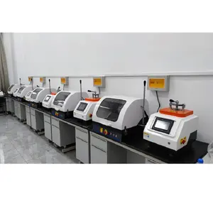 ISO 9001 ZXQ-5A automatische hydraulische Heißeinsatzmaschine Metallographische Befestigungspresse mit Wassereinfühlungssystem