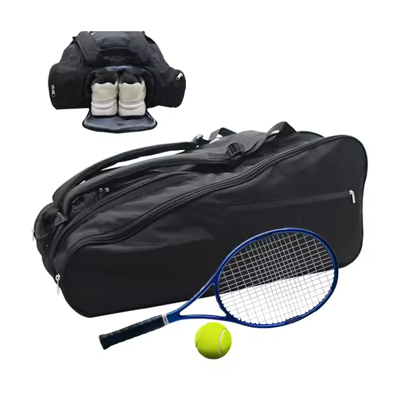 Extra Large Tennis Bag Tennis Backpack with Shoe Hold Tennis Racket Pickleball Paddles Badminton Racquet