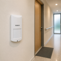 Sistem Alarm Anti Maling Nirkabel Luar Ruangan Win High WH-95F 315/433MHz Sensor Gerak PIR IP65 Jangkauan Deteksi 12m X100 30kg Hewan Peliharaan ABS