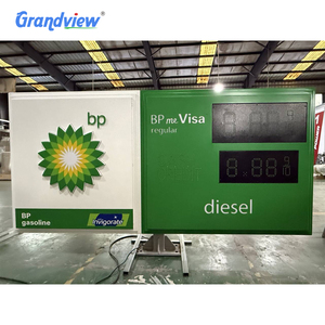 Grandview Outdoor Digital Boards Led Gas Price Signs Gasolinera Oil Price Number Screen Sign Light <span class=keywords><strong>Display</strong></span> Precio de combustible - Product Image 3