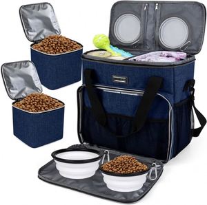 Free Sample Pet <b>Carriers</b> Travel <b>Bag</b> Pet Travel Sets for <b>Dogs</b> and Cats, Airline Approved Tote Organizer with Versatile Pocket - Product Image 1