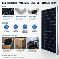 Kit solaire photovoltaïque pour balcon, pour gestionnaire d'immeuble, 800W, prêt à l'emploi, avec micro-onduleur 800W et panneaux flexibles