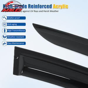 สำหรับ Genesis G80 G80EV 21-25 ชุดบังแดดหน้าต่างอะคริลิคสไตล์ Mugen ป้องกันฝน 4 ชิ้น - Product Image 4