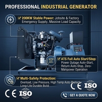 Générateur diesel silencieux triphasé quatre fils SPM 400 kVA 320 kW, étanche, démarrage électrique, groupe électrogène pour moteur ATS