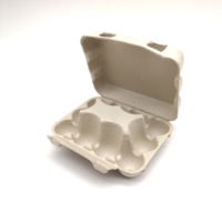 Pâte de papier écologique 100 pièces, carton en aluminium de caille, couleur naturelle, vente en gros