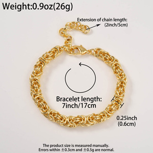 Premium Vintage Wide Reflective Streamlined <b>Solid</b> 18K <b>Gold</b> Plated Trendy Elegant Unisex Anniversary Fashion Factory Wholesale - Product Image 6