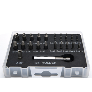 22 pcs נזק פס בורג <span class=keywords><strong>extractor</strong></span> סט עבור שבר ברגים עם מגנטי הארכת קצת קליפ ושקע מתאם