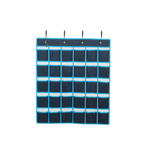 Bolsa colgante transparente de 30 rejillas, organizador para colgar en la puerta del teléfono, tabla de bolsillo para aula, bolsa de almacenamiento de artículos diversos - Product Image 5