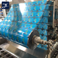 CFD Machine entièrement automatique de remplissage et de boisson eau gelée jus yaourt en plastique tasse feuille scelleuse pour emballage liquide