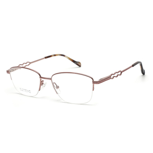 Montature da vista in titanio nuovo design donna occhiali produttore personalizzato - Product Image 3