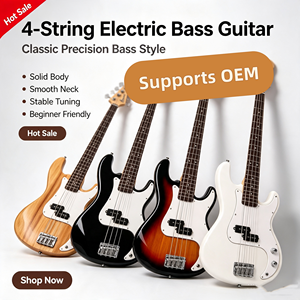 Basso Elettrico Professionale a Quattro Corde da 34 Pollici con Corpo in Legno Massello a 20 Tasti per Musica Rock/Jazz, Personalizzazione OEM di Livello Professionale - Product Image 3