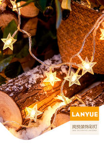 <strong>Star</strong> String <strong>Lights</strong>, 9.8ft 20 LED Twinkle <strong>Little</strong> <strong>Star</strong> <strong>Light</strong>, Indoor and Outdoor Decoration Warm White - Product Image 5