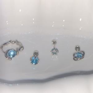 Factory <strong>Wholesale</strong> Price Dropshipping OEM ODM Hypoallergenic Earrings Collection Women Fine <strong>Jewelry</strong> - Product Image 1