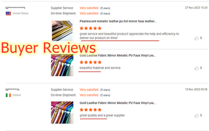 Pelle Sintetica Brevettata per Produzione di Calzature, Materiale in PU Metallizzato Oro - Product Image 6