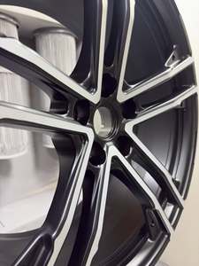 Roues en alliage d'aluminium forgé multi-branches RacingSpeed noires 5x100/5x108/5x112/5x114.3/5x120/6x139.7 Personnalisation PCD ET CB - Product Image 2