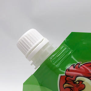 Custom Logo 200ml Glossy PE <b>Plastic</b> <b>Packaging</b> Security Tough Tasteless Bag Stand up Spout Pouch for Animal Agriculture Liquid - Product Image 2