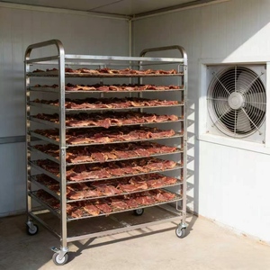 Custom Heavy Duty Baking Rack OEM Sheet Pan <strong>Trolley</strong> with Adjustable Height &amp; Multi-Tier Options - Product Image 4