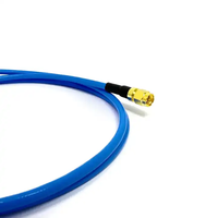 Approvisionnement d'usine SMA mâle à SMA mâle prise câble Coaxial RG141 RG402 câble d'extension à faible perte RF câble d'extension coaxial en queue de cochon