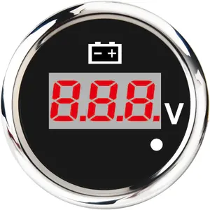 Digital auto meter gauge voltmeter