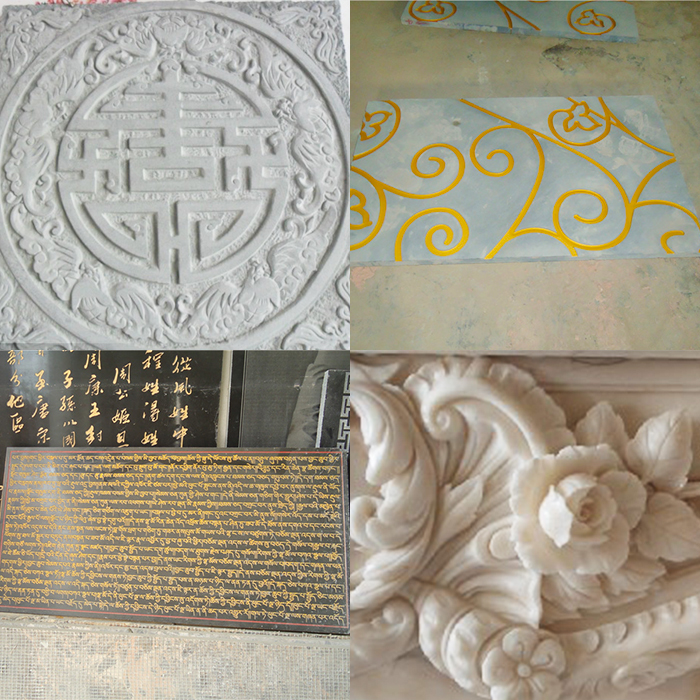 1325 1530 4.5kw 5.5kw Spindle Marble Granite Stone Engraving Machine Granite Stone CNC Router