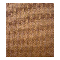 Papier peint antistatique tressé en paille, revêtement mural naturel, style chinois, motif tapis de tatami inspiré du zen pour murs de maison d'hôtes