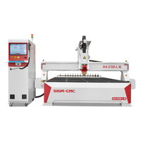 Fresadora CNC de Alta Calidad de 3 Ejes 1325 1530 2030 2040 4x8 pies con Cambiador de Herramientas Lineal de 16 Posiciones para Madera, Carpintería y Publicidad
