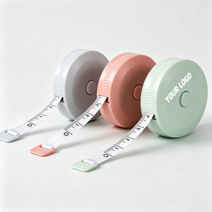 Ruban à mesurer souple double échelle, mini ruban à mesurer rétractable pour événements professionnels, <span class=keywords><strong>cadeau</strong></span> promotionnel, rubans à mesurer personnalisés - Product Image 1